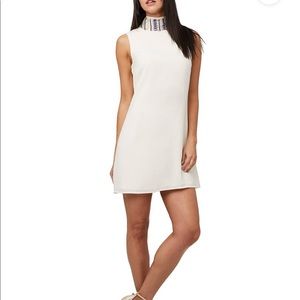 AS BY DF STARSTRUCK WHITE SHIFTDRESS